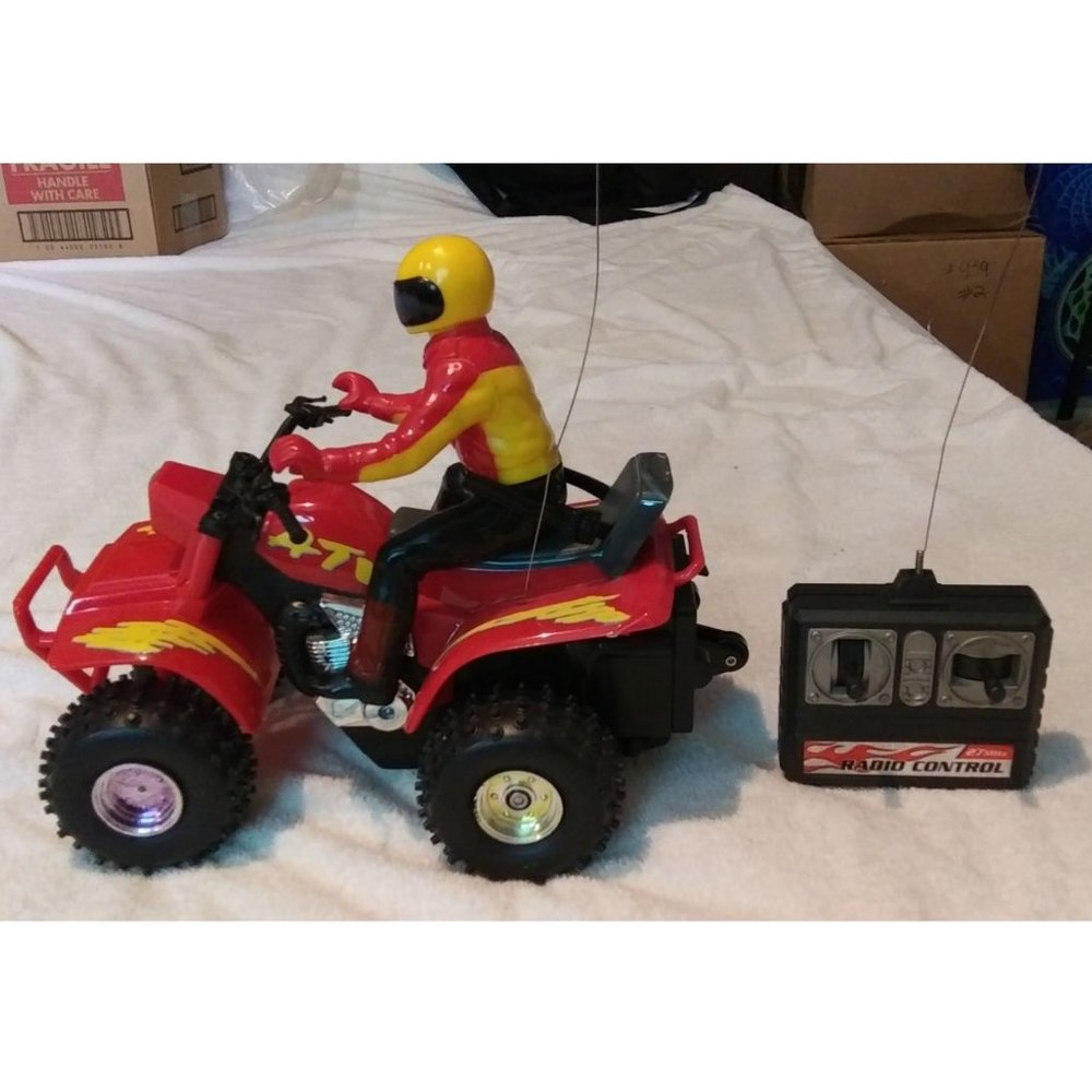 Antique Vintage Scientific Toys, Ltd. 1980s RC Quad ATV 4 Wheeler 27 Mhz